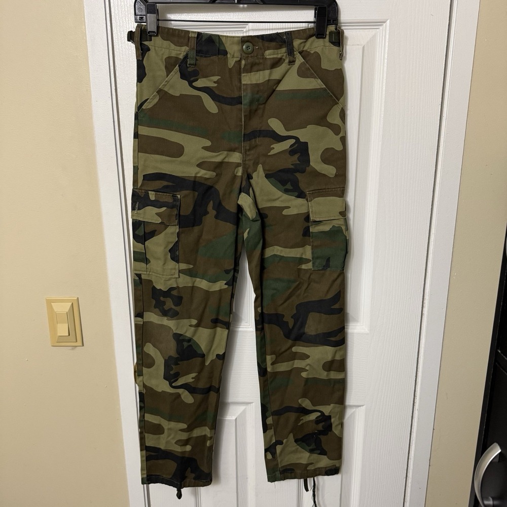 Rothco Camouflage Pants Junior Size 16 BDU Army Military Digital Camo NWOT